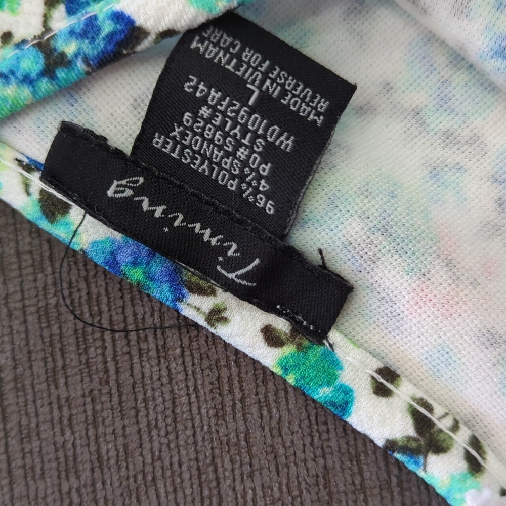 💥50% sale💥Timing floral stretchy dress L #b900 - Picture 4 of 5